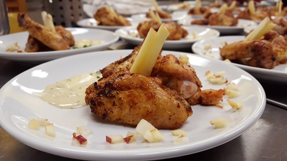 Baking, Culinary Arts, Garde Manger: Chicken Wings