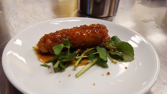 Baking, Culinary Arts, Garde Manger: Braised Bluefish